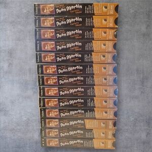 Set of 13 of the very best of the Dean Martin variety show vhs tapes collection